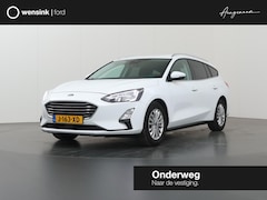 Ford Focus Wagon - 1.0 EcoBoost Hybrid Titanium X Business | AGR Stoelen | Parkeercamera | Climate Control |