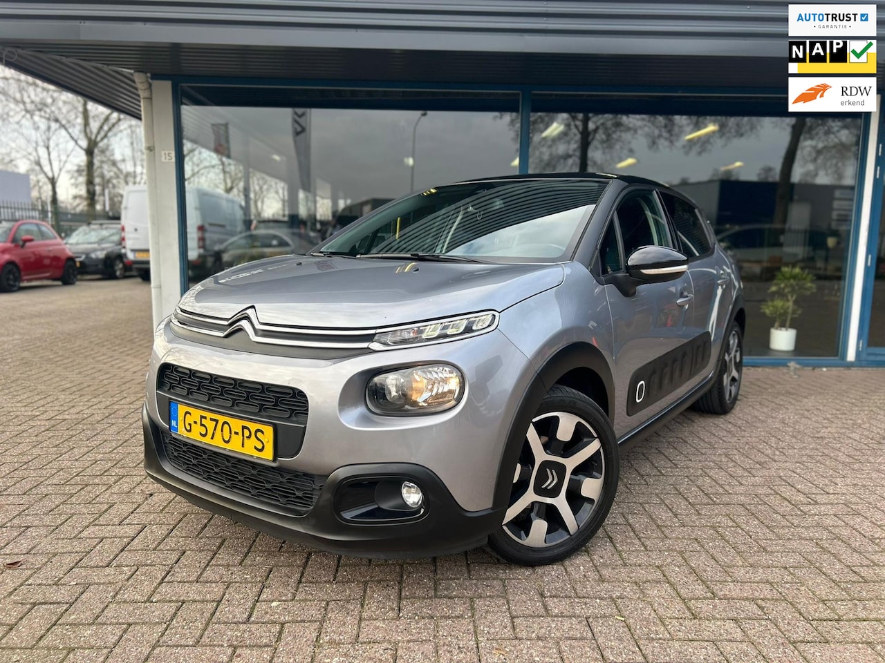 Citroën C3 - 1.2 PureTech S&S Shine|Camera|Automaat|Keurige auto! - AutoWereld.nl