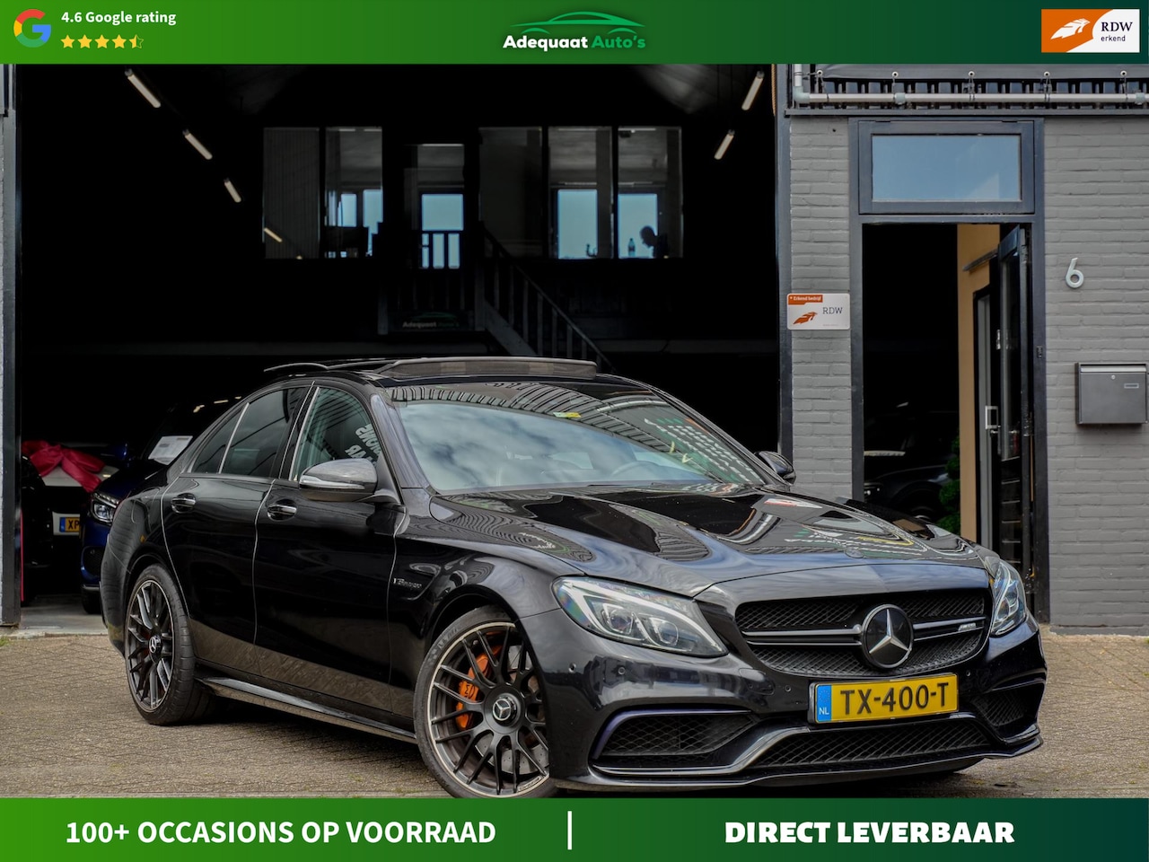 Mercedes-Benz C-klasse - C63s AMG S Edition 1|Head-up|Pano|Cam - AutoWereld.nl