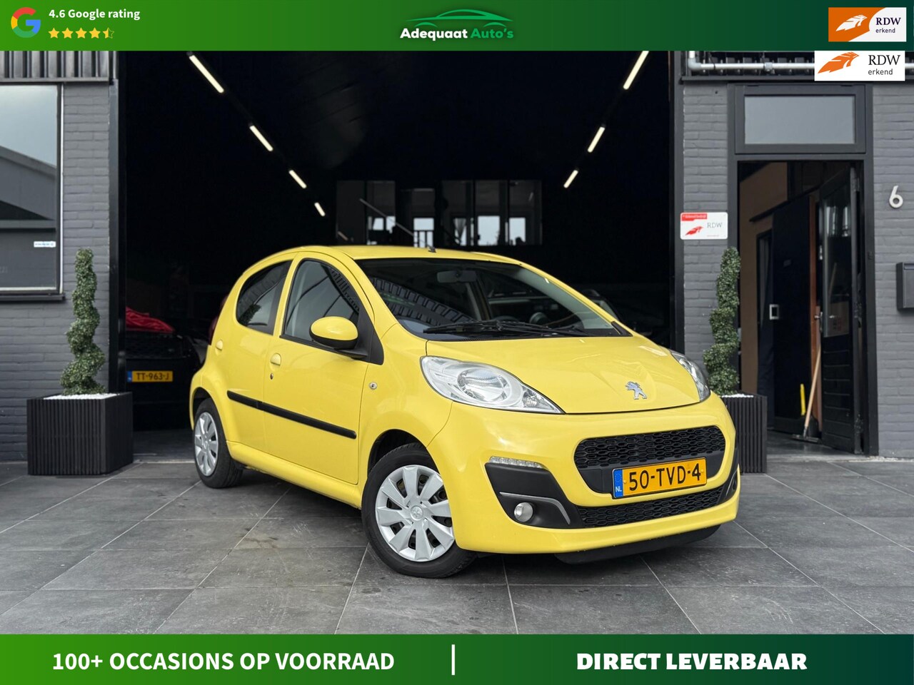 Peugeot 107 - 1.0 Active|APK|NAP|Airco|Elek. Ramen - AutoWereld.nl