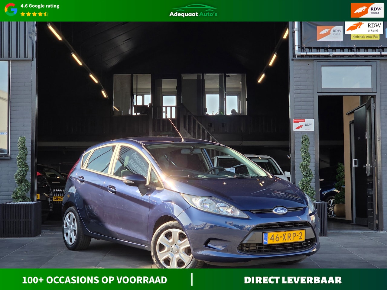 Ford Fiesta - 1.25 Champion|Airco|Trekhaak|1e Eigenaar|NAP| - AutoWereld.nl