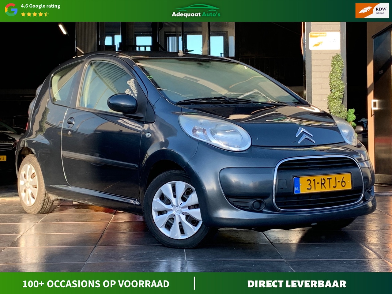 Citroën C1 - 1.0-12V Ambiance|Airco|El Ramen|Multimediascherm - AutoWereld.nl