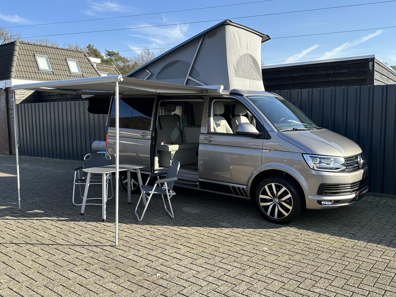 Volkswagen Transporter California - T6 Ocean 2.0 TDI T6 Automaat Buscamper El Hefdak Navigatie Standkachel - AutoWereld.nl