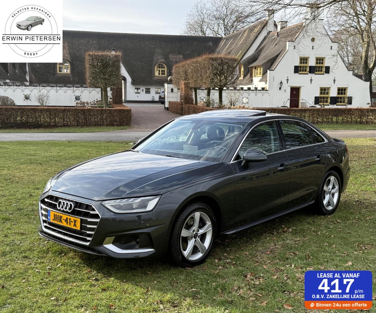Audi A4 Limousine - 35 TFSI Advanced Edition Virtual C Leder Schuifdak - AutoWereld.nl