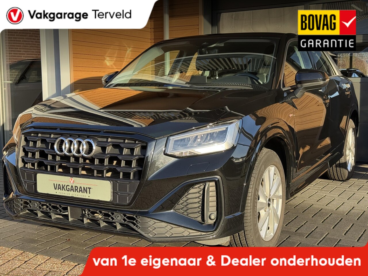 Audi Q2 - 35 TFSI S-line,Cam,Carpl,Navi,Cruise,Leer - AutoWereld.nl