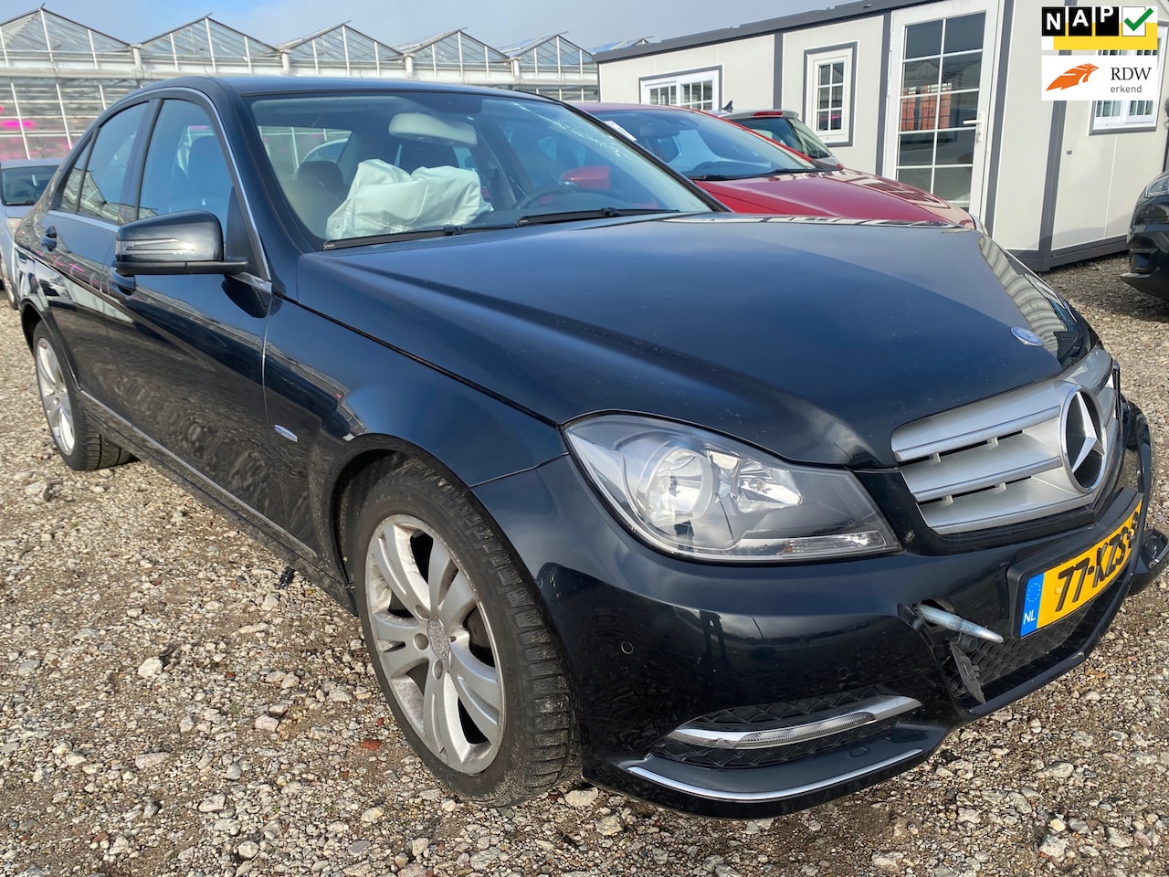 Mercedes-Benz C-klasse - 2012 * 180 Business Class Avantgarde * 94.D KM NAP * BLIKSCHADE !! - AutoWereld.nl