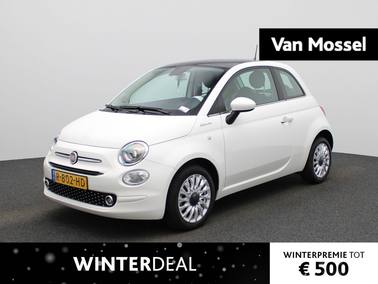 Fiat 500 - 1.0 Hybrid Dolcevita | Apple Carplay / Android Auto | Panoramadak | Climate Control | Park - AutoWereld.nl