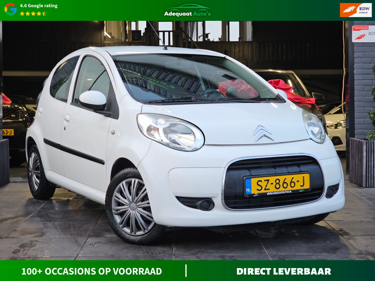 Citroën C1 - 1.0-12V Ambiance |Carplay|Airco|El Ramen|APK - AutoWereld.nl