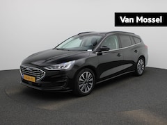 Ford Focus Wagon - 1.0 EcoBoost Hybrid Titanium X | Automaat | LMV | Parkeer sensoren | Navigatie | DAB | Cam