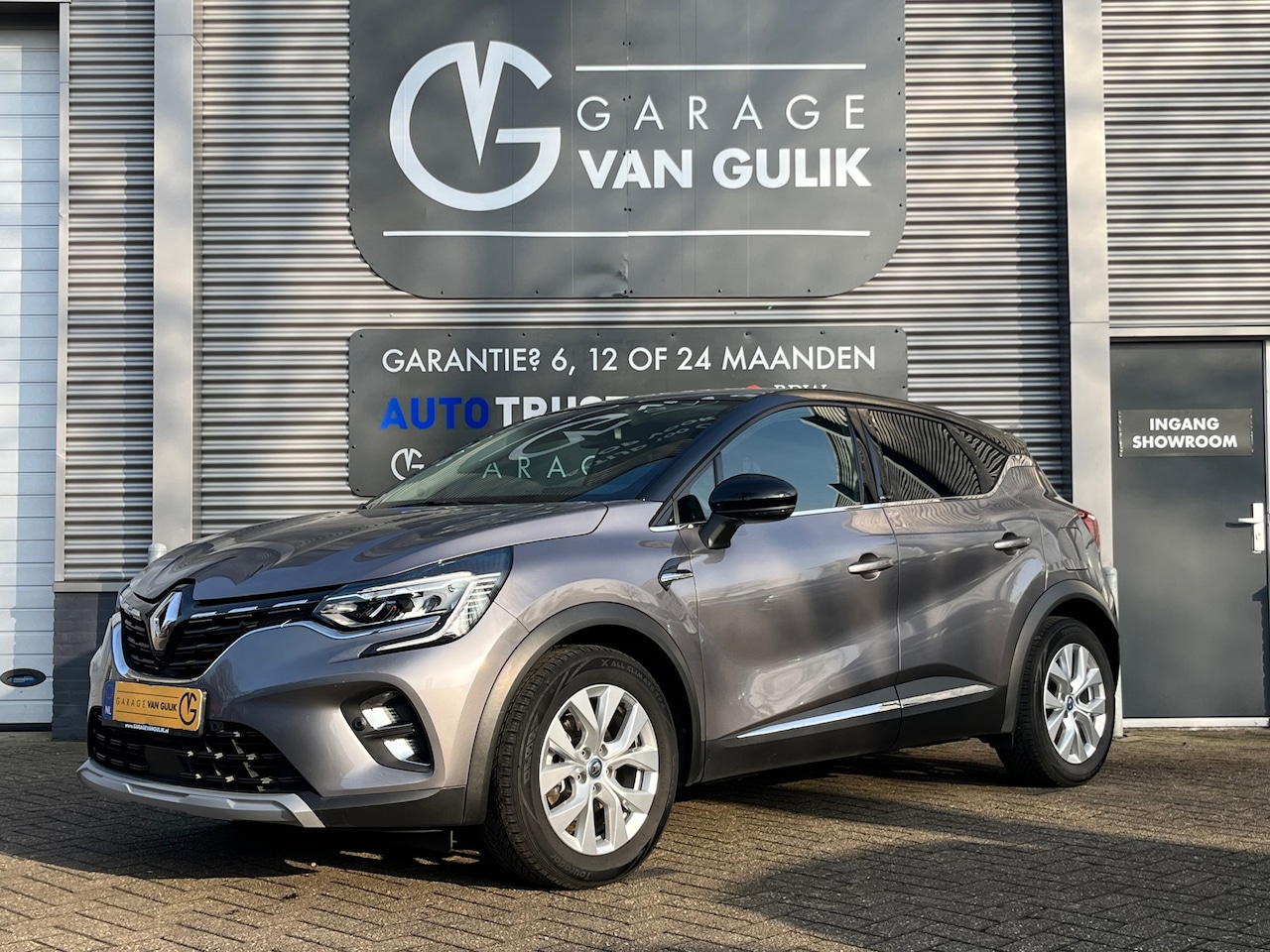 Renault Captur - 1.6 E-Tech Plug-in Hybrid 160PK Trekhaak,Navi,Clima,Cruise,Carplay,ElektrRamen+Spiegels,St - AutoWereld.nl