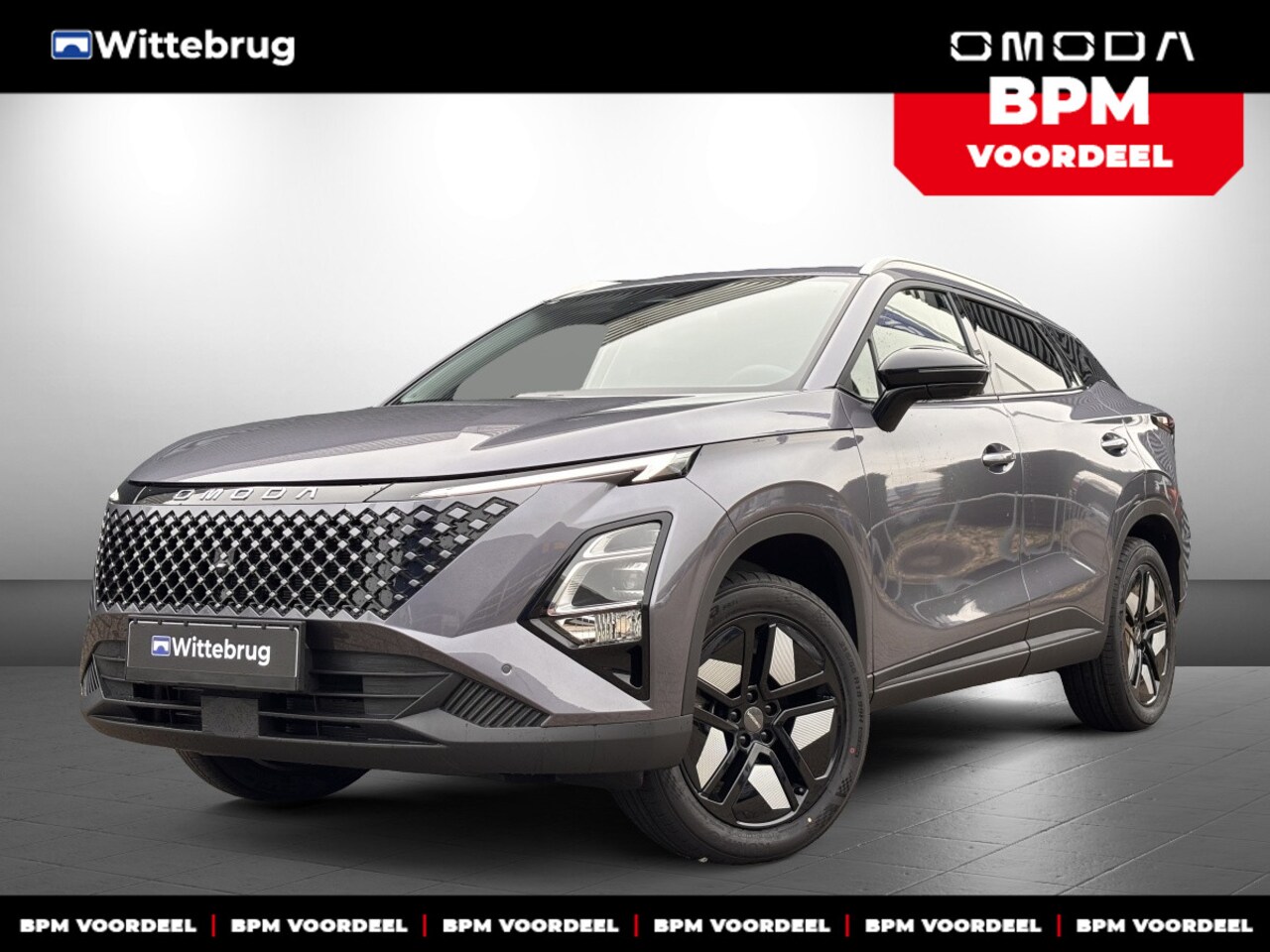 Omoda 5 - SHS 1.6 T-GDi SHS-H Premium BPM Voordeel: Hybride Automaat met Lederen bekleding, Navigati - AutoWereld.nl