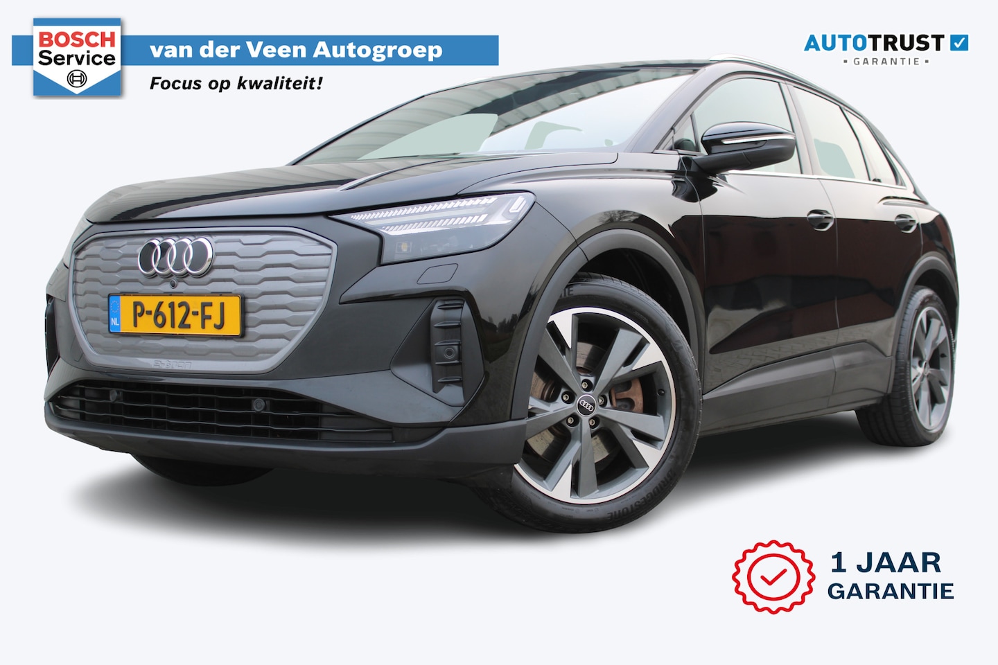 Audi Q4 e-tron - 40 Launch edition 77 kWh | Incl. 12 maanden garantie | Cruise control | Climate control | - AutoWereld.nl