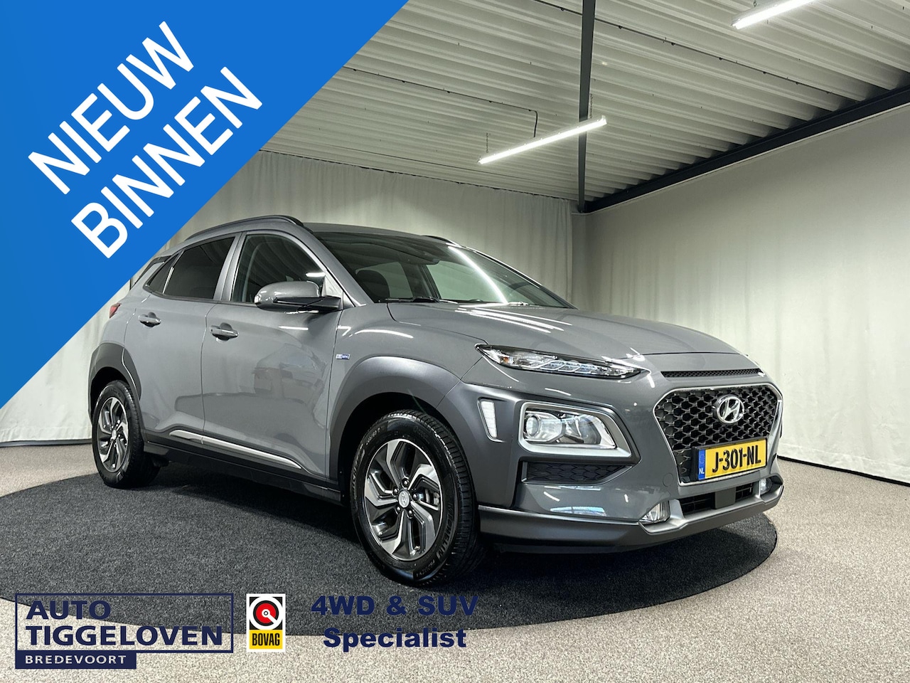 Hyundai Kona - 1.6 GDI HEV Fashion Automaat | Navi | HUD | Krell - AutoWereld.nl