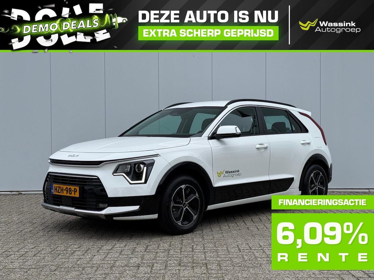 Kia Niro - DEMO DEAL | 1.6 GDi Hybrid 129pk DCT6 DynamicLine | Adaptive Cruise | Lane Following | Cam - AutoWereld.nl