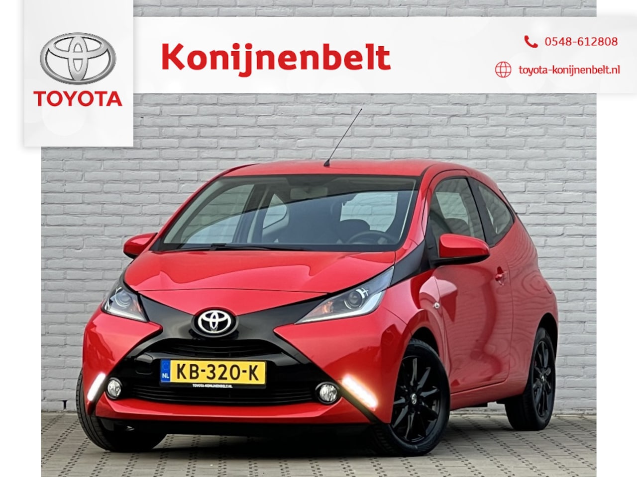 Toyota Aygo - 1.0 VVT-i X-Play Automaat 3-deurs | Airco | NL auto | Camera - AutoWereld.nl