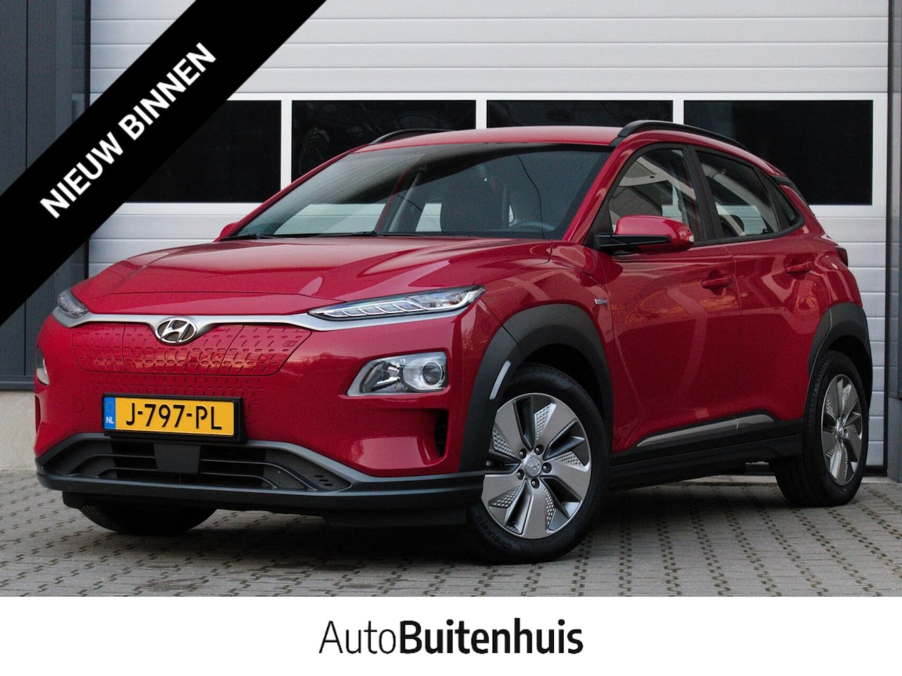 Hyundai Kona Electric - EV Comfort 64 kWh|SOH 100%|STOELVERW.|LEDER|CAMERA|CLIMATE|PDC|CARPLAY - AutoWereld.nl