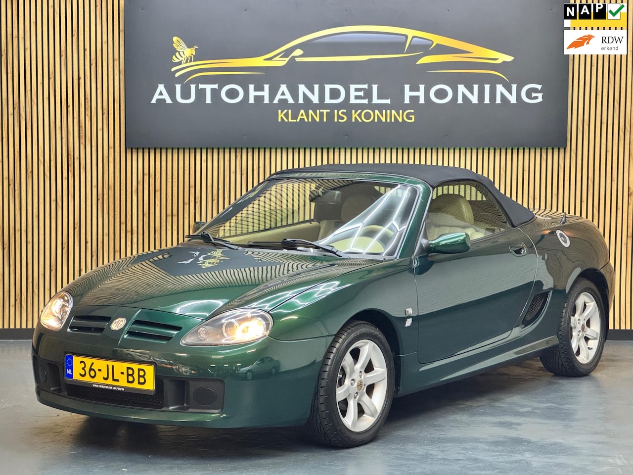 MG TF - 1.8 TF 120 Stepspeed|AUT|LEDER|ORIGINEEL NL|LAGE KM - AutoWereld.nl