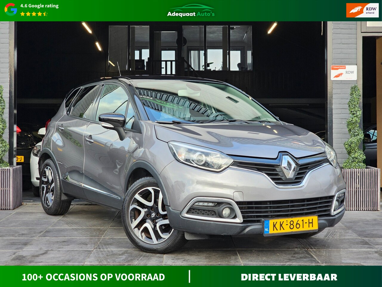 Renault Captur - 0.9 TCe Dynamique|Cruise|Airco|PDC|NAVI|APK - AutoWereld.nl