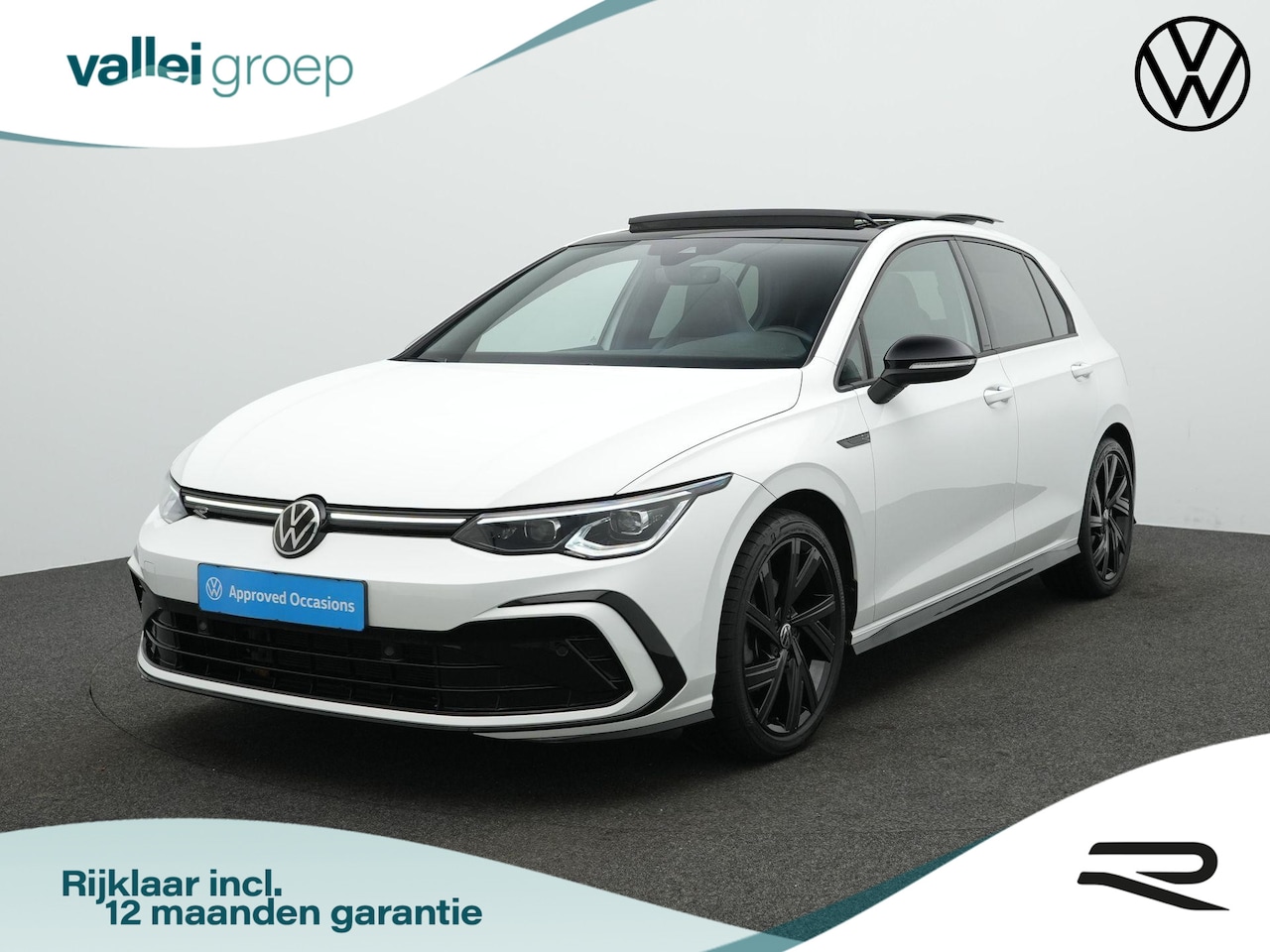 Volkswagen Golf - 1.5 eTSI 130 pk DSG R-Line Business | Panoramadak | IQ Light |  Stuur-/stoelverwarming | A - AutoWereld.nl