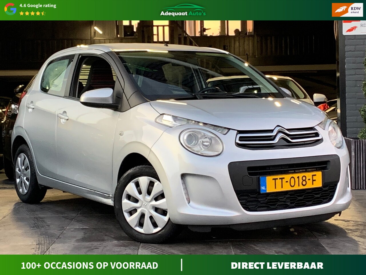 Citroën C1 - 1.0 VTi Feel|Airco|El Ramen|1e Eig|NAP|APK - AutoWereld.nl