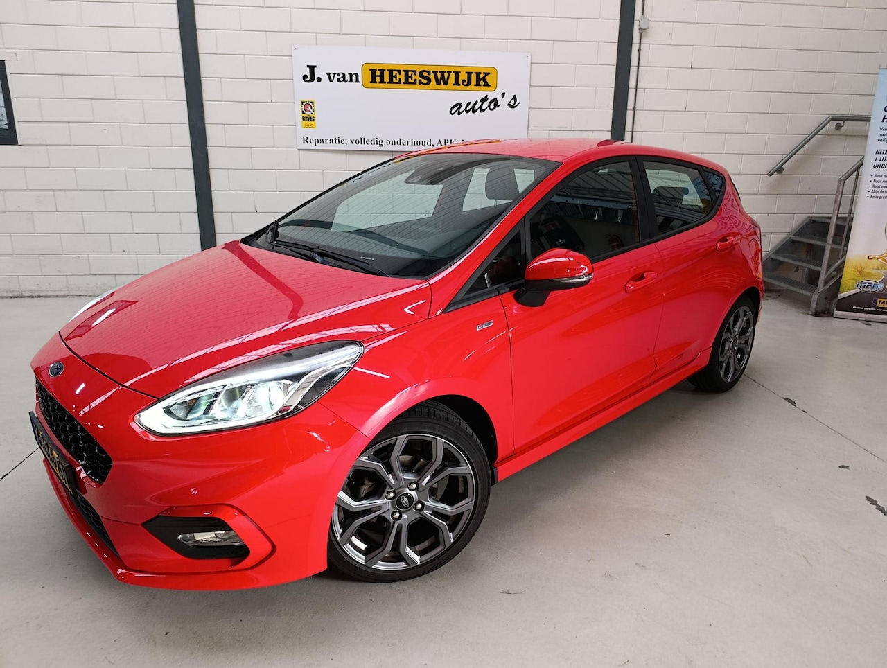 Ford Fiesta - 1.0 EcoBoost ST-Line Airconditioning (automatisch) |Audiosysteem | Cruise control | Parkee - AutoWereld.nl