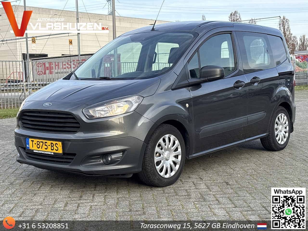 Ford Tourneo Courier - 1.0 Titanium Dubbel Cabine | € 6.600,- NETTO! | Cruise | Climate | PDC | - AutoWereld.nl