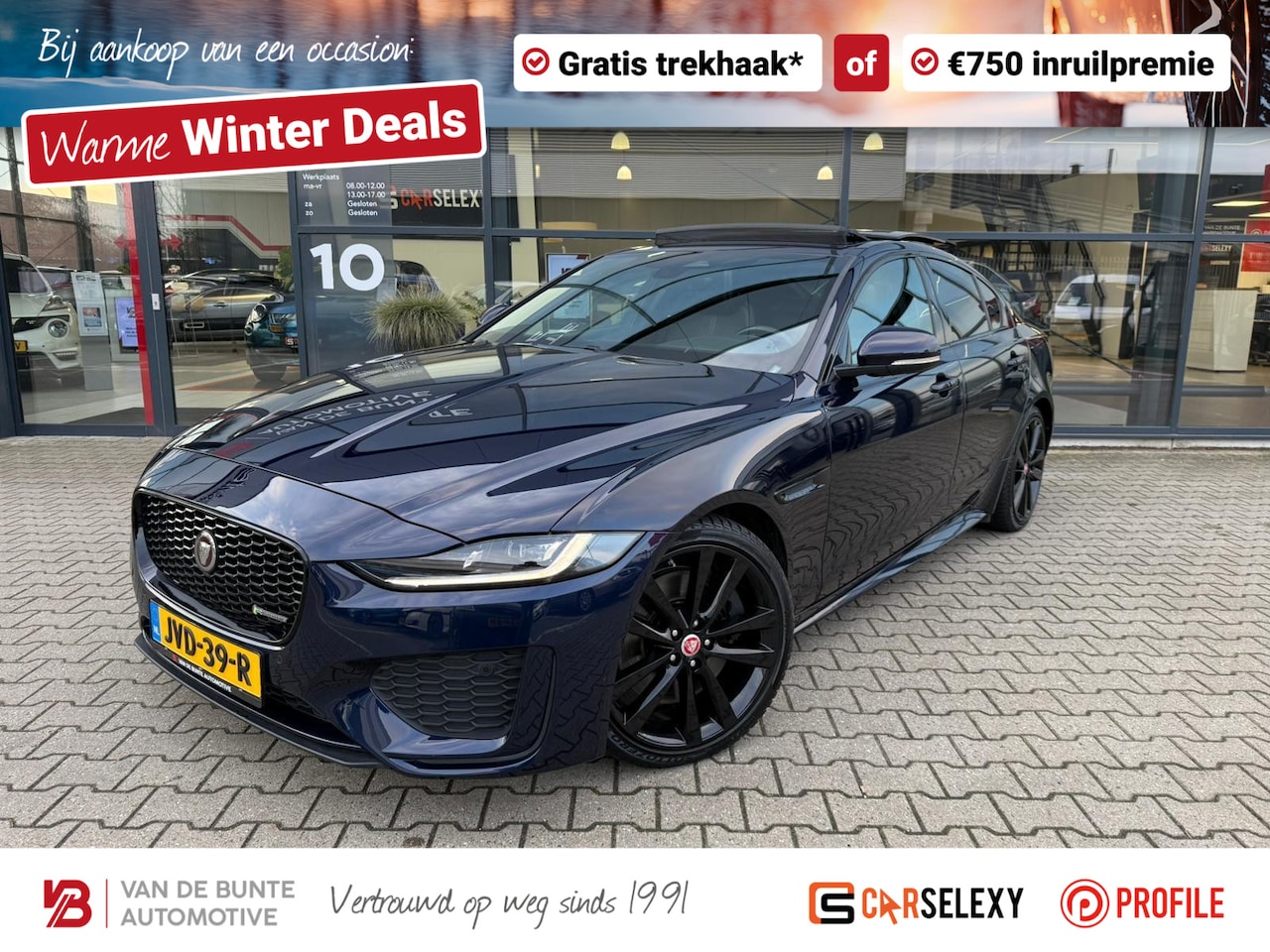 Jaguar XE - 2.0 R-Dynamic *Schuif-/Kanteldak & ACC* - AutoWereld.nl