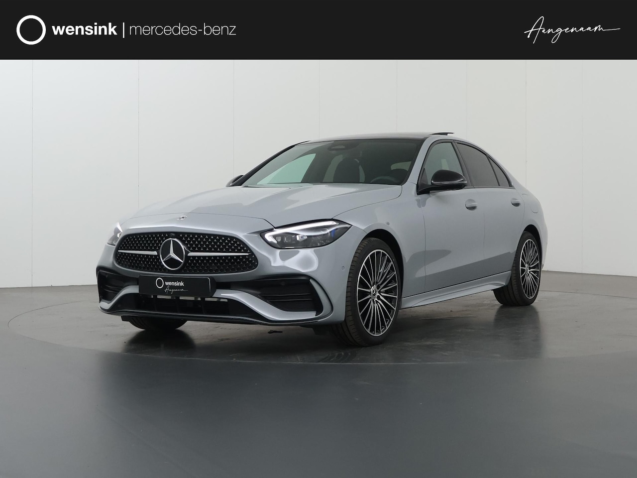 Mercedes-Benz C-klasse - 300 e Business Solution AMG | Panoramaschuifdak | Trekhaak | DIGITAL LIGHT | Nightpakket | - AutoWereld.nl