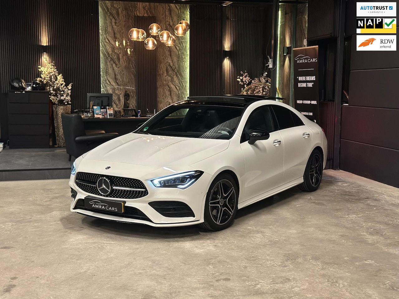 Mercedes-Benz CLA-Klasse - 180 AMG|SFEER|MEMORY|BURM|BOMVOL - AutoWereld.nl