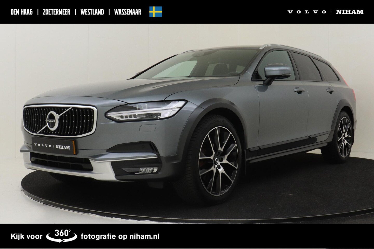 Volvo V90 Cross Country - T6 PRO -HARMAN/KARDON|LEDER|ADAP.LED|360°CAM|20"|STANDKACHEL|ADAP.CRUISE|KEYLESS - AutoWereld.nl
