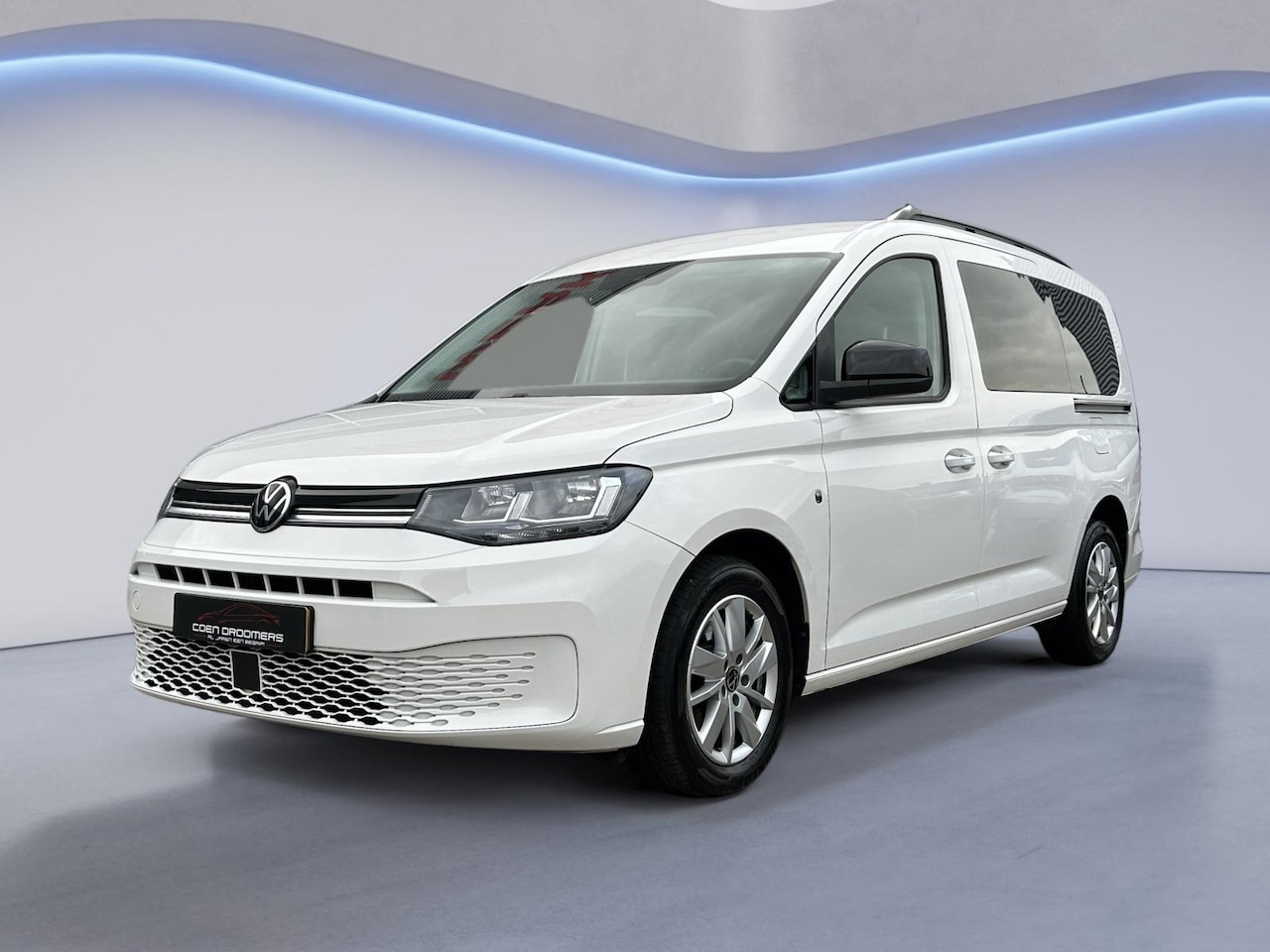 Volkswagen Caddy Maxi - 1.5 TSI 7persoons /7 Zitplaatsen/BTW/Stoelverwarming/Park. Sens./Cruise/Ruiten getint/Navi - AutoWereld.nl