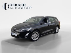Ford Focus Wagon - 1.0 EcoBoost Hybrid 155 pk Titanium X Winterpack - Parking Pack - 17" LM velgen - trekhaak