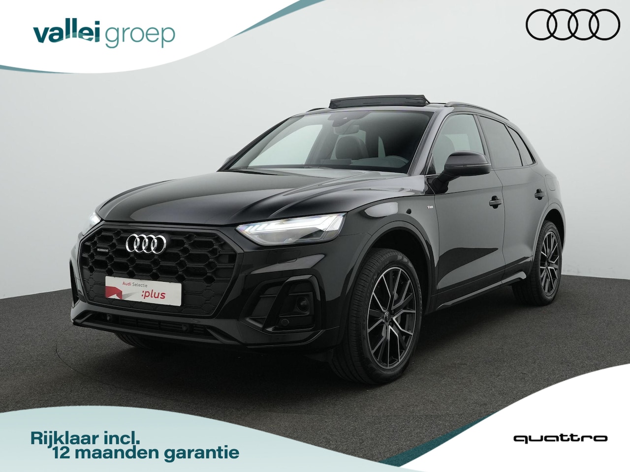 Audi Q5 - 50 TFSI e 299 pk S-tronic quattro S-Line | Panoramadak | Trekhaak | Fijnnappa leder | Gehe - AutoWereld.nl