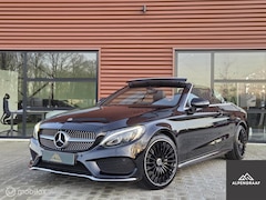 Mercedes-Benz C-klasse Cabrio - 180 AMG Line 9G-TRONIC Airscarf|Windscherm|Navigatie|LED|Dealeronderhouden| 19" nieuwe vel