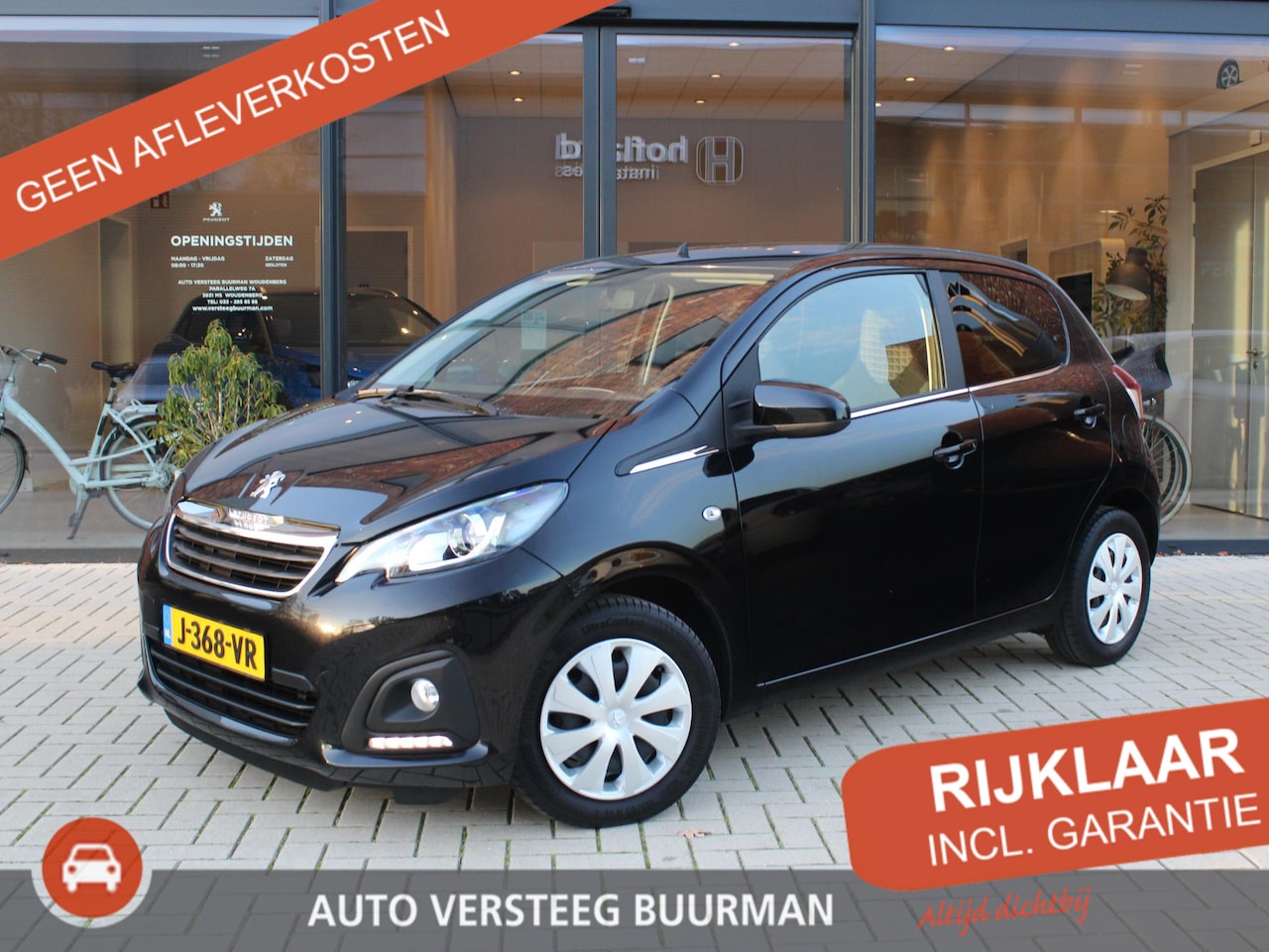 Peugeot 108 - Active 1.0 e-VTi 72PK 5 DRS Airco, Elektrische ramen voor en Bluetooth - AutoWereld.nl