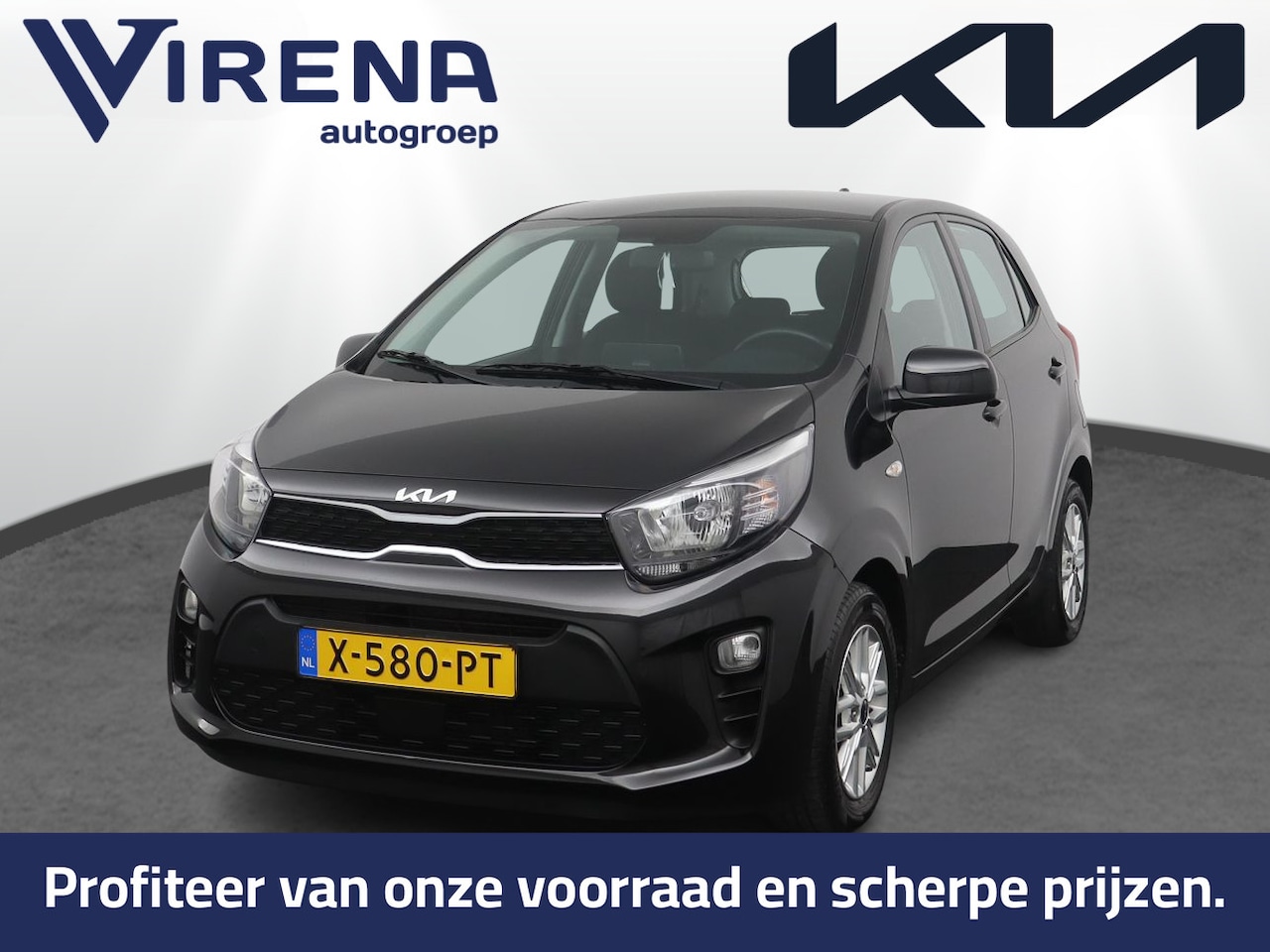 Kia Picanto - 1.0 DPi DynamicLine Automaat - Cruise Control - DAB- Apple Carplay/Android Auto - Airco Fa - AutoWereld.nl