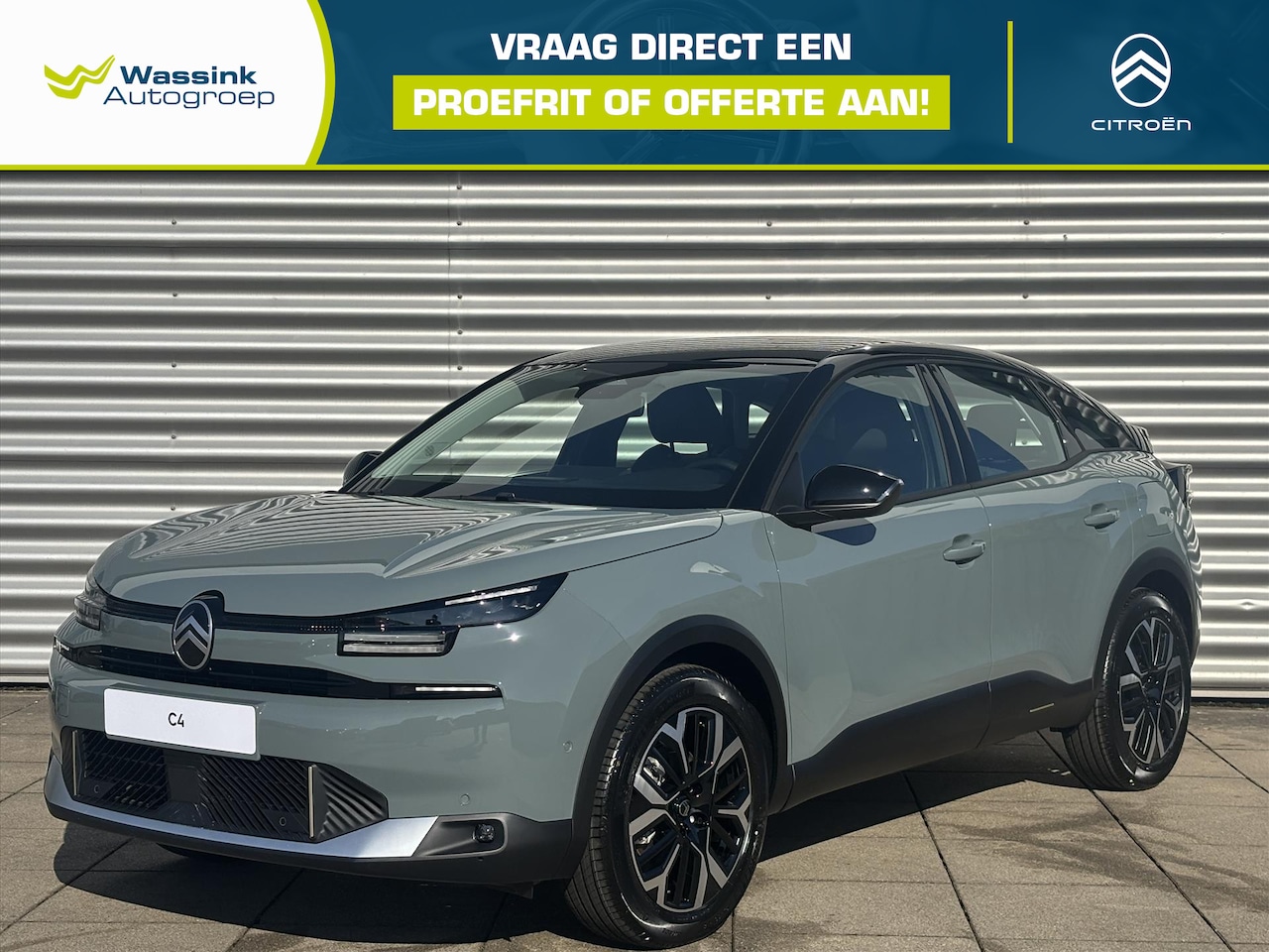 Citroën C4 - 1.2 Hybrid 145pk e-DCS6 Automaat Business Navigatie | Camera | Stoelverwarming | Nieuwe Vo - AutoWereld.nl