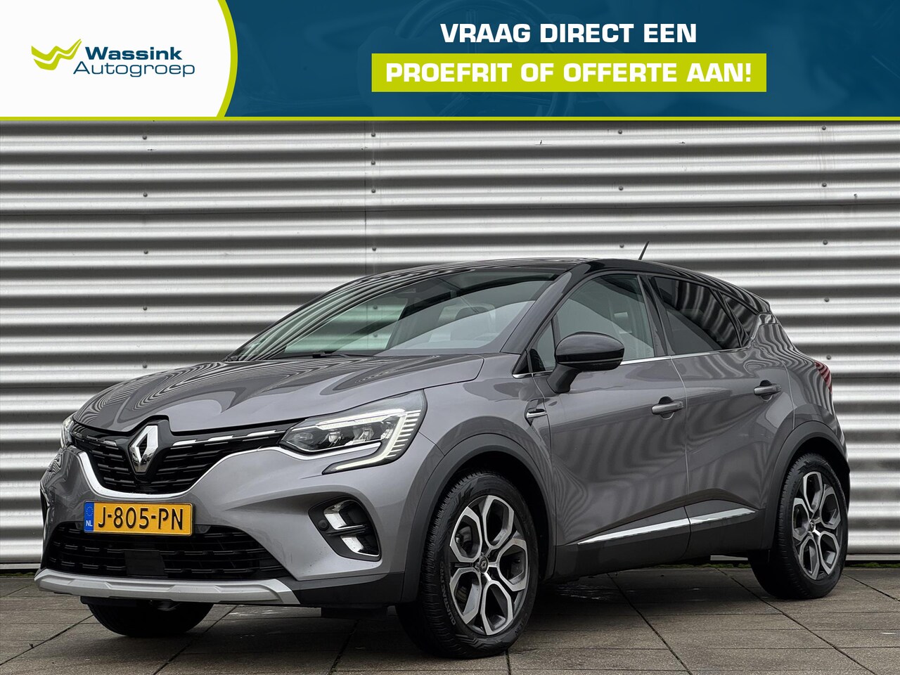 Renault Captur - 1.0 TCe 100 Bi-Fuel Intens | Navigatie | Panorama Dak | Trekhaak | NL Auto | Camera | All - AutoWereld.nl