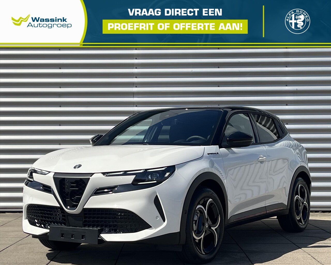 Alfa Romeo Junior - 1.2 Turbo Hybrid 136pk eDCT6 Ibrida Speciale Techno Pack | LED | Navigatie | Camera - AutoWereld.nl