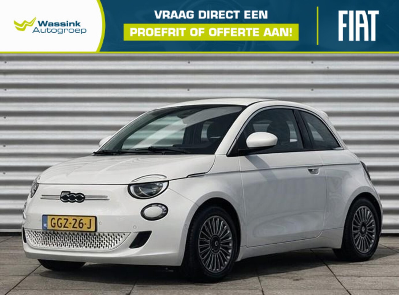 Fiat 500 - 42kWh 118pk Automaat Urban | Achteruitrijcamera | Cruise Control | Apple Carplay / Android - AutoWereld.nl