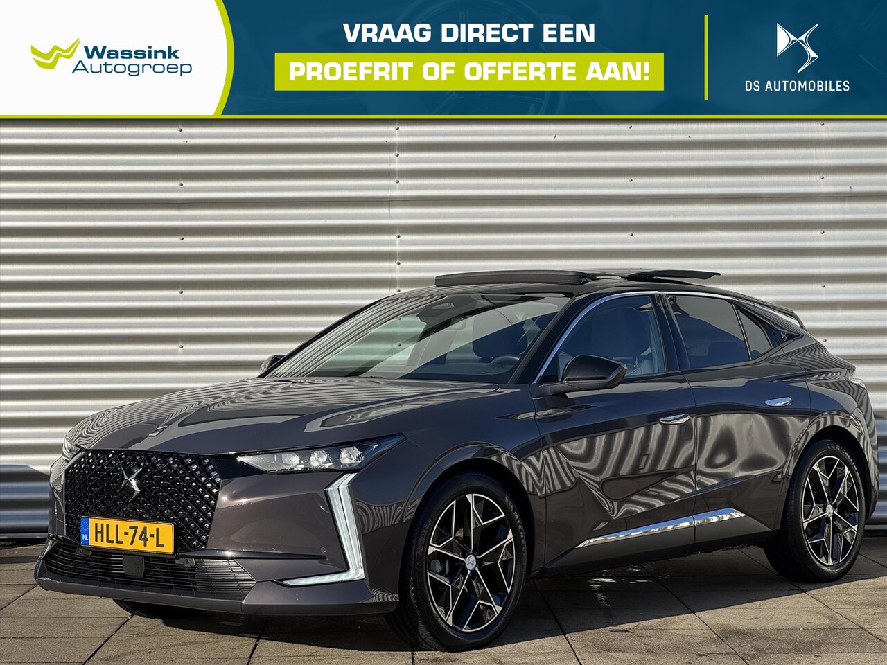 DS 4 - 1.2 Hybrid 136pk e-DCS6 Pallas I Schuif-kantel dak I Pack Comfort I Pack Tech I BTW auto I - AutoWereld.nl
