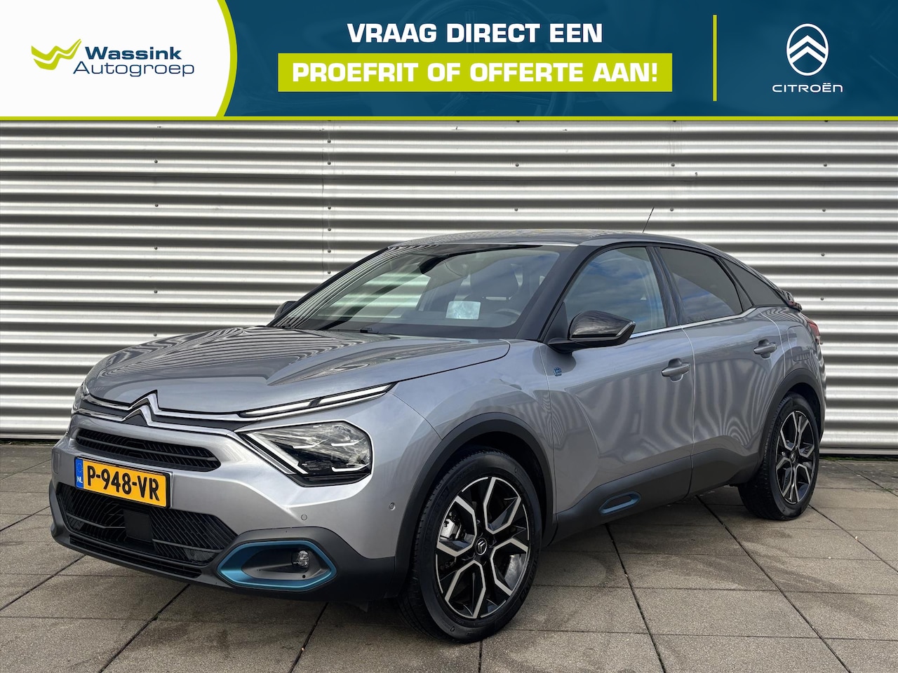 Citroën Ë-C4 - EV 50kWh 136pk Shine Navigatie | Camera | Head-Up Display | LED | Verwarmde voorruit | SOH - AutoWereld.nl