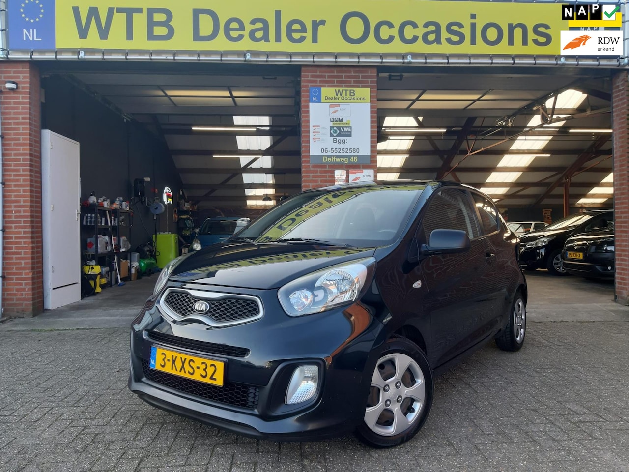 Kia Picanto - 1.0 CVVT ISG 1.0 CVVT ISG, ECO Dynamics, Airco, dealer onderhouden. - AutoWereld.nl