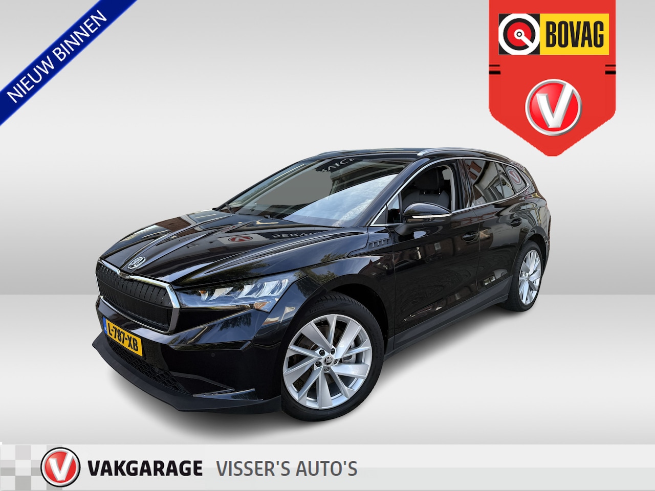 Skoda Enyaq iV - 80 | 204 PK | | 102612 km | orgineel Nl auto | grote batterij | camera | - AutoWereld.nl
