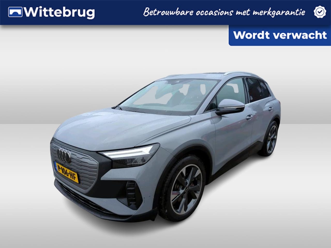 Audi Q4 e-tron - 35 Launch edition 55 kWh / Navigatie / Leder / Parkeersensoren V+A / LM 20 inch / Elektr k - AutoWereld.nl