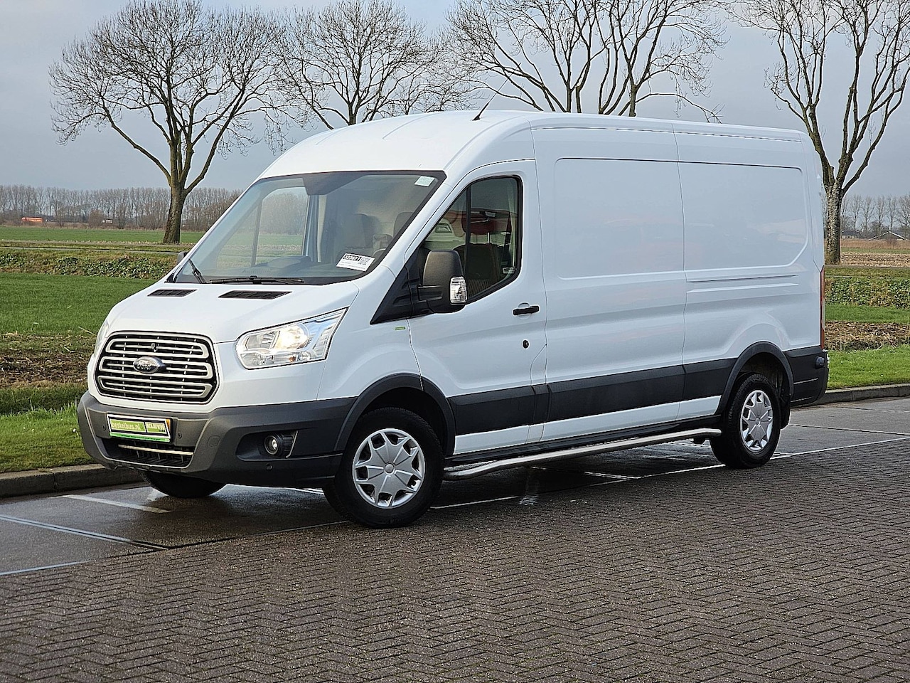 Ford Transit - 350 2.0 TDCI L3H2 Trend Laadklep Airco Cruise 3 Zits Euro6 130 PK! - AutoWereld.nl