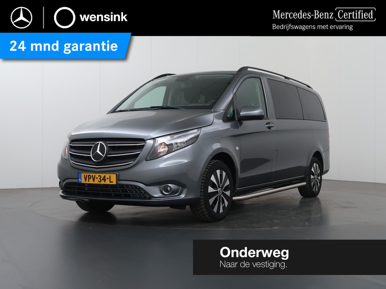 Mercedes-Benz Vito - 110 CDI | L2 Lang | Dubbele Cabine | Navigatie | Airco | Cruise Control | Bluetooth | 5-zi - AutoWereld.nl
