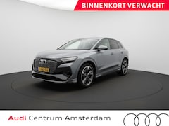 Audi Q4 e-tron - 40 Launch edition S Competition 77 kWh 204 pk | Navigatie | Warmtepomp | Parkeersensoren |