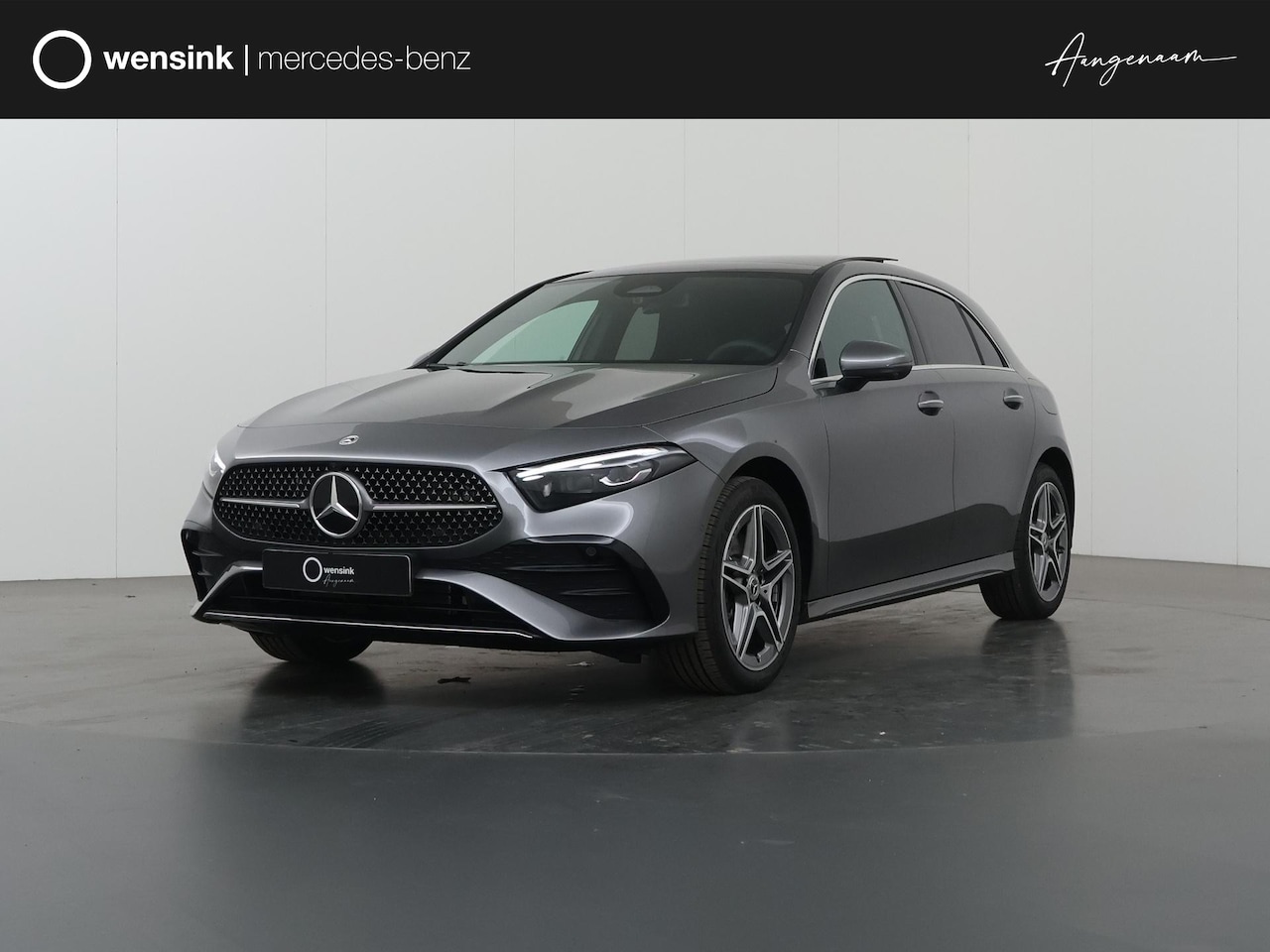 Mercedes-Benz A-klasse - 250e Business Solution AMG | Panoramaschuifdak | Premium Plus | Head-up display | Dodehoek - AutoWereld.nl