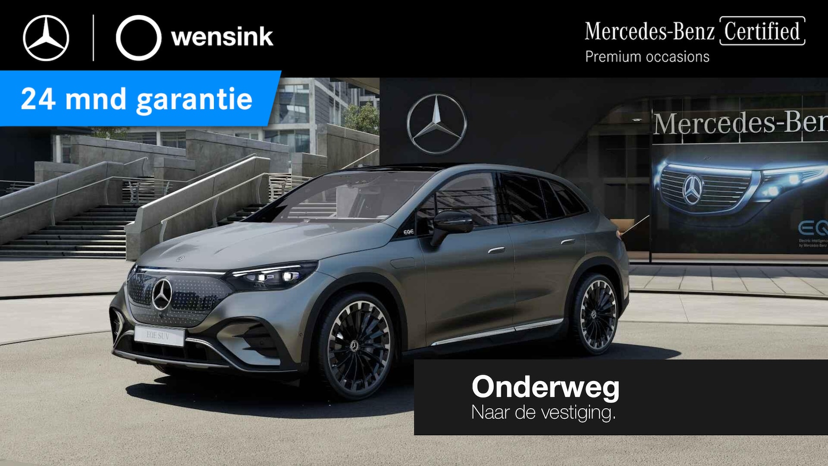 Mercedes-Benz EQE SUV - 300 AMG Line 91 kWh | Premium plus | Luchtvering | Trekhaak | Winter pakket | Night pakket - AutoWereld.nl